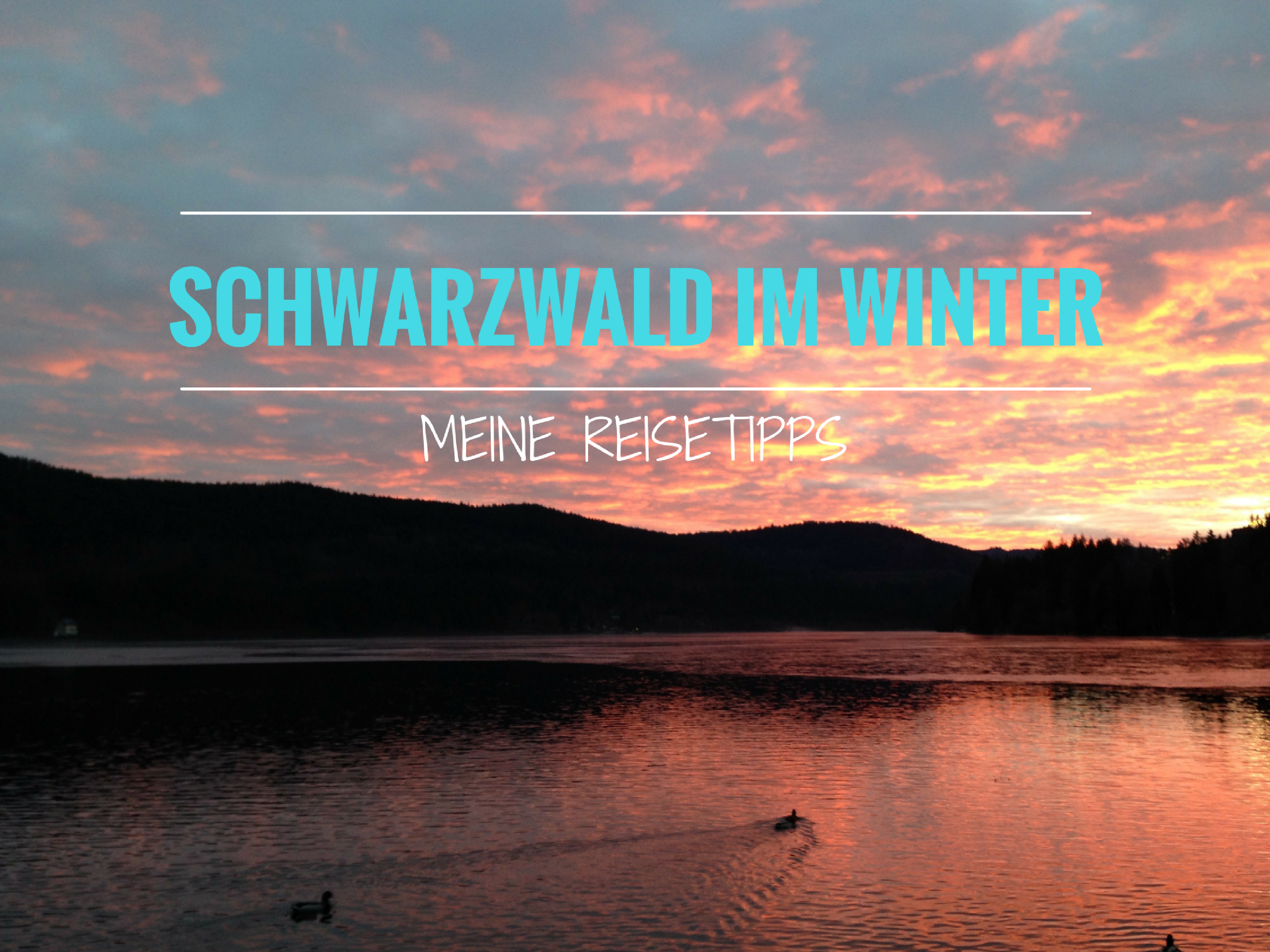 Reisetipps Fur Den Schwarzwald Im Winter Reiseblog Travel Sisi