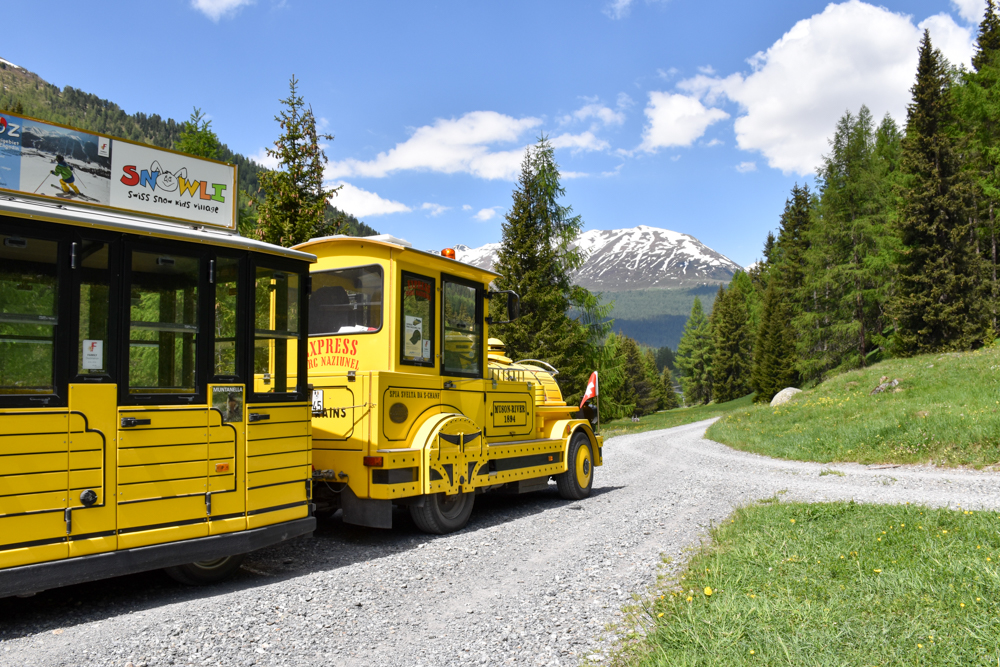 Engadin Graubünden Schweiz mit Kind Express Parc Naziunal Val Trupchun