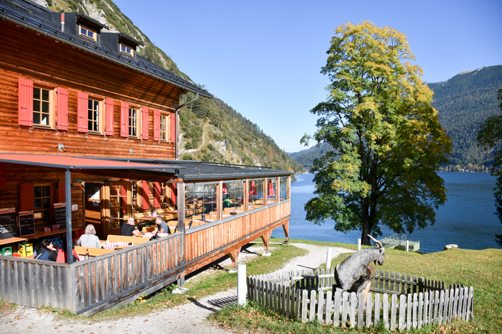 Herbstferien Achensee Tirol Österreich mit Kindern Gaisalm