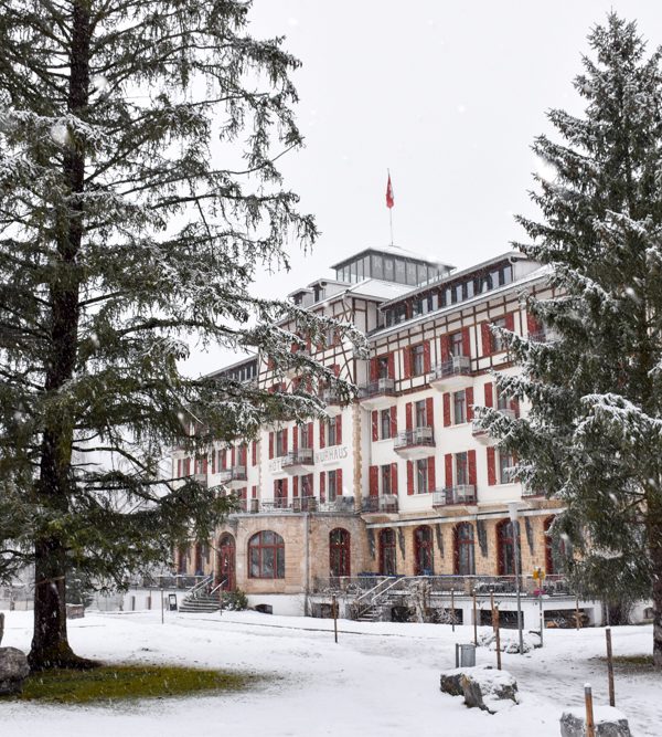 Unterkunft Bergün Schweiz: In historischem Ambiente übernachten im Kurhaus Bergün