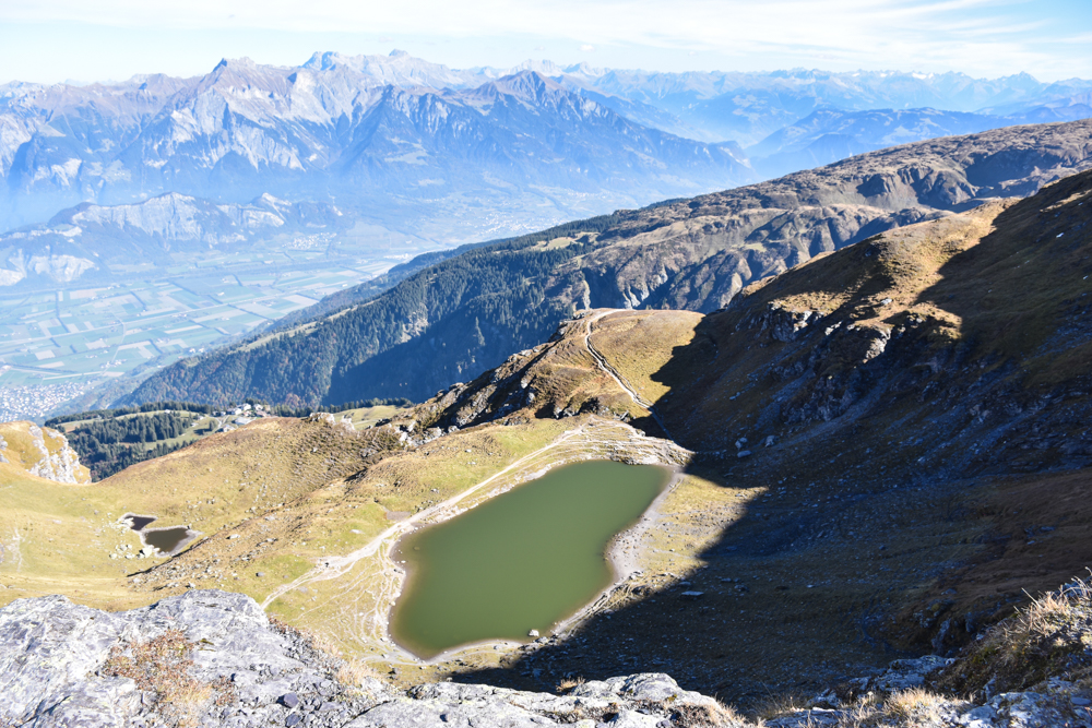 5-Seen-Wanderung Pizol Heidiland St. Gallen Schweiz Baschalvasee