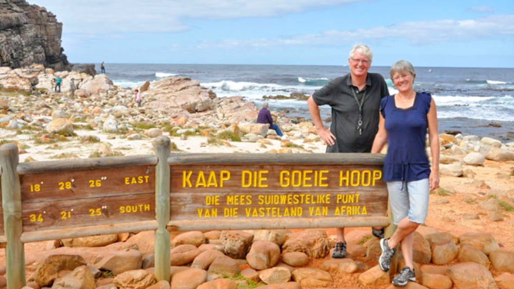 Weltreise im Camper Weg auf Zeit Kap der guten Hoffnung Südafrika