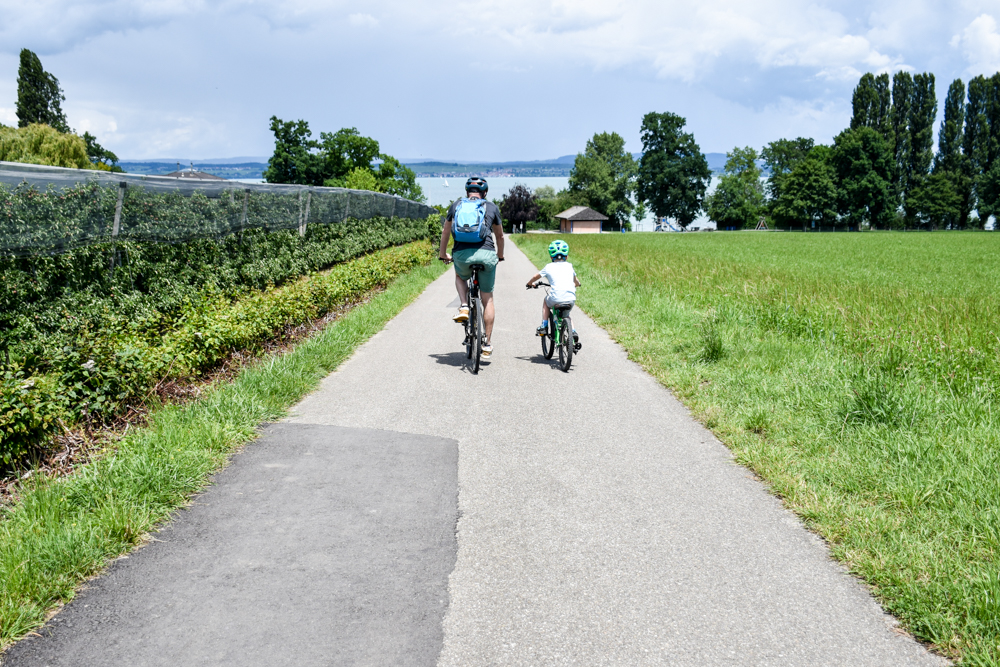 Familienfreundliche Fahrradtour Thurgau Bodensee