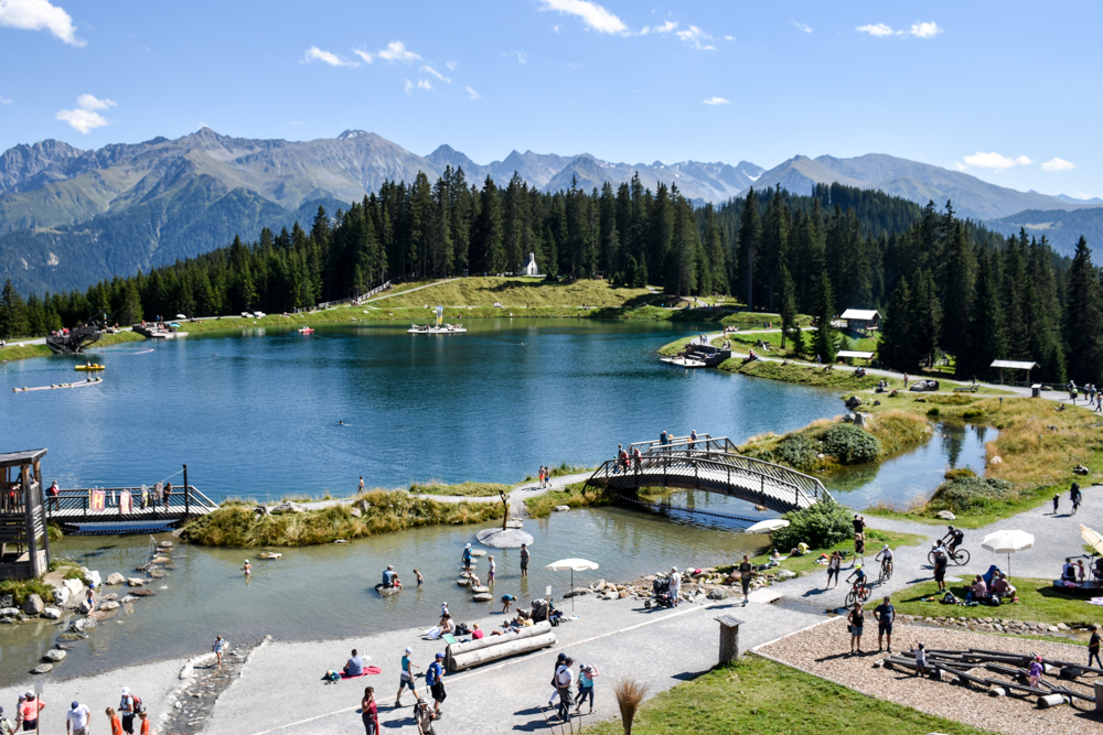 Familienwochenende Serfaus Tirol Österreich Erlebnispark Högsee