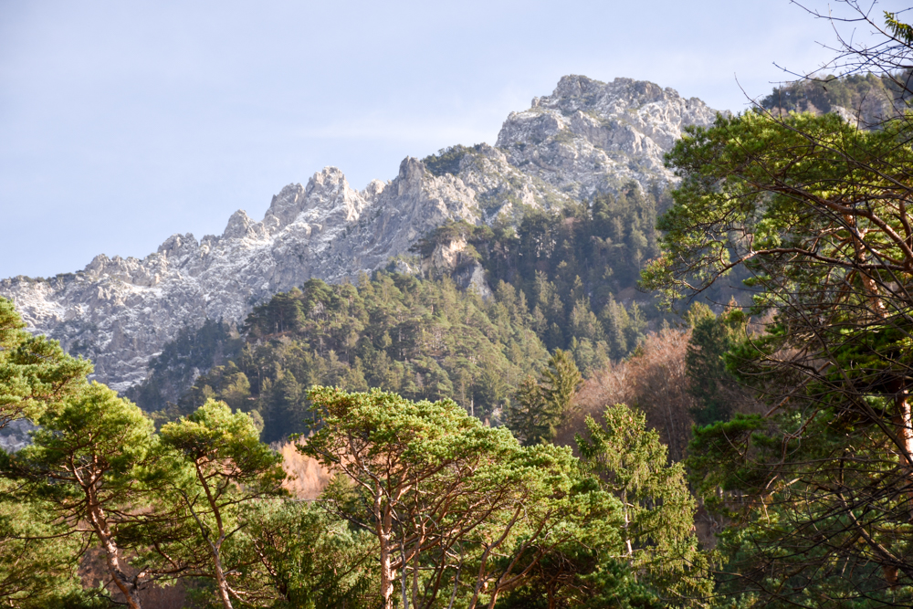 Ausflugstipp Walderlebnispfad Vaduz Liechtenstein schöne Aussichten auf die Bergwelt