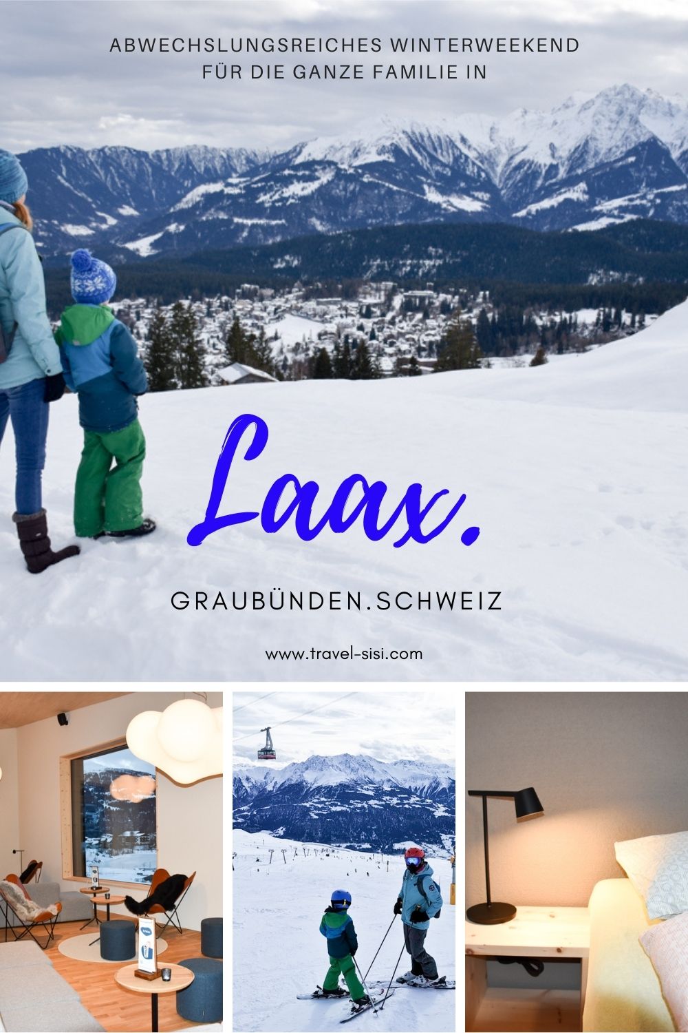 Familienfreundliches Winterweekend Laax Graubünden Schweiz