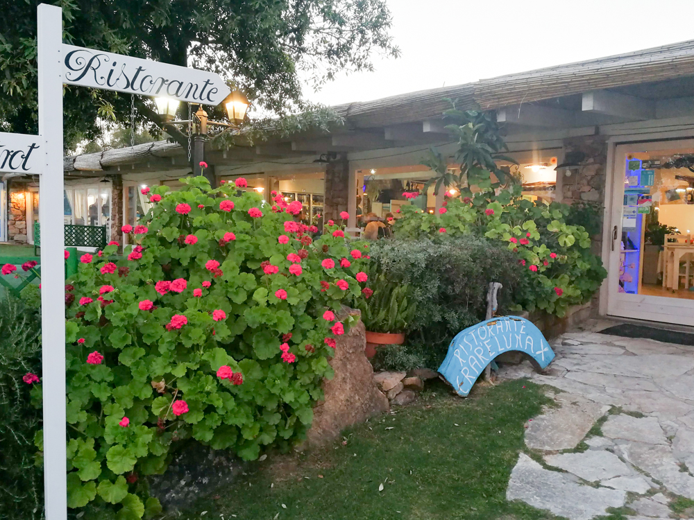 Sardinien Süden Reisetipps Highlights Unterkunft Restaurant Strand Ristorante Crar'e Luna