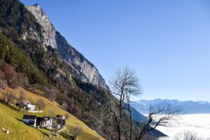 Beste Aussicht Heidiland Schweiz Guscha