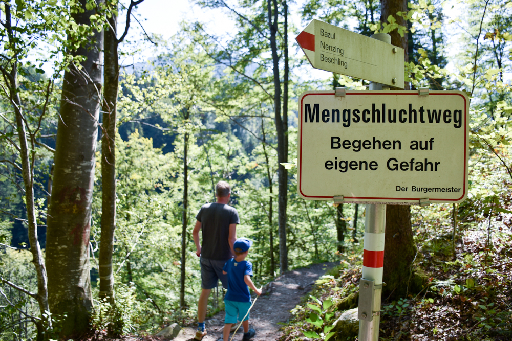 Campingplatz Alpencamping Nenzing Vorarlberg Österreich Mengschluchtweg
