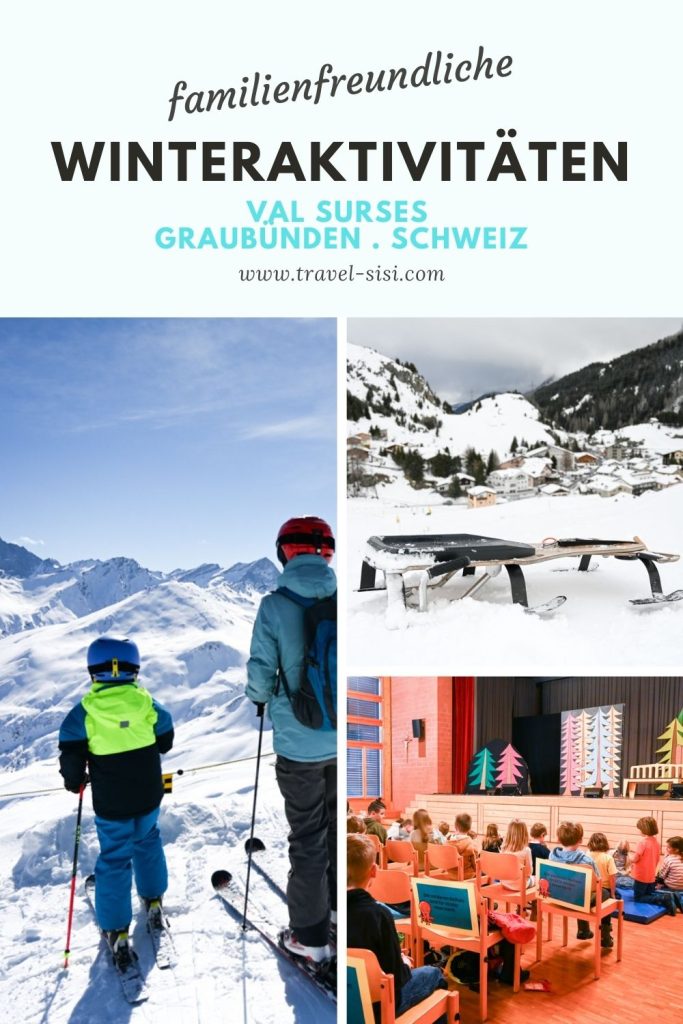 Familienfreundliche Winteraktivitäten im Bündner Val Surses in der Schweiz