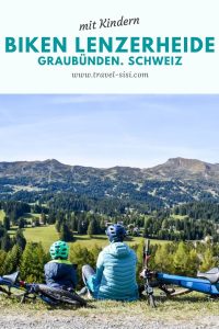 Biken Lenzerheide Graubünden Schweiz mit Kindern