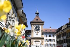 Der Besuch von Murten ist ein Highlight auf dem Veloweg Schweiz Nr. 480