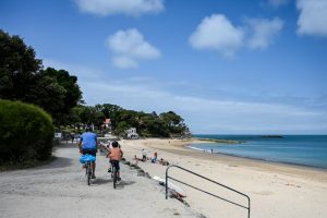 Auf Noirmoutier gibt es zahlreiche familienfreundliche Fahrradwege