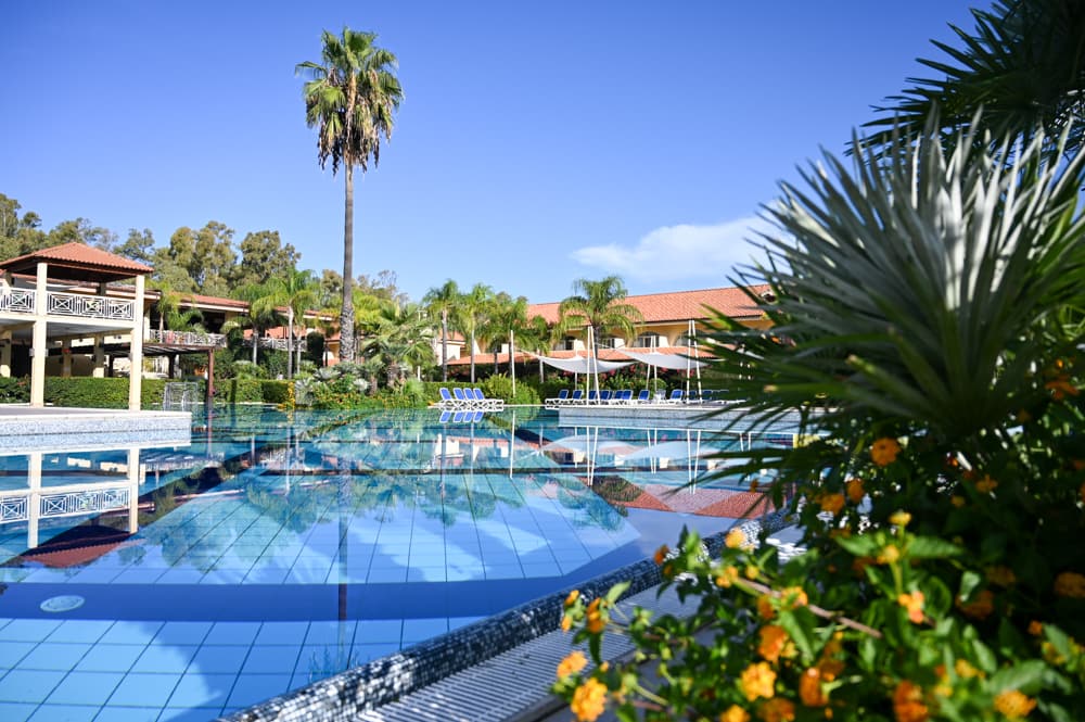 Der Pool im Clubhotel in Kalabrien war für die ganze Familie eine tolle Erfahrung