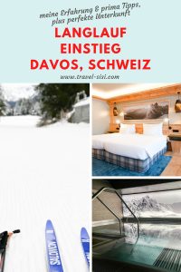 Langlauf Einstieg Davos Graubünden Schweiz