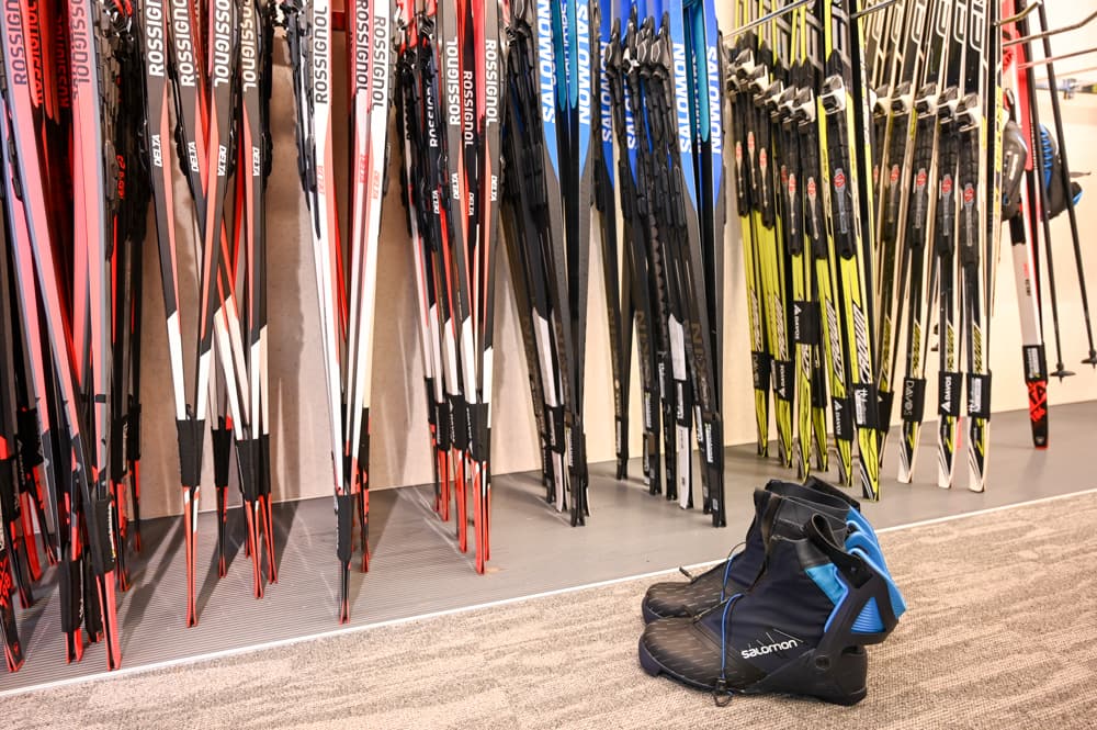 Langlauf Ski Miete für den Langlauf Einstieg in Davos
