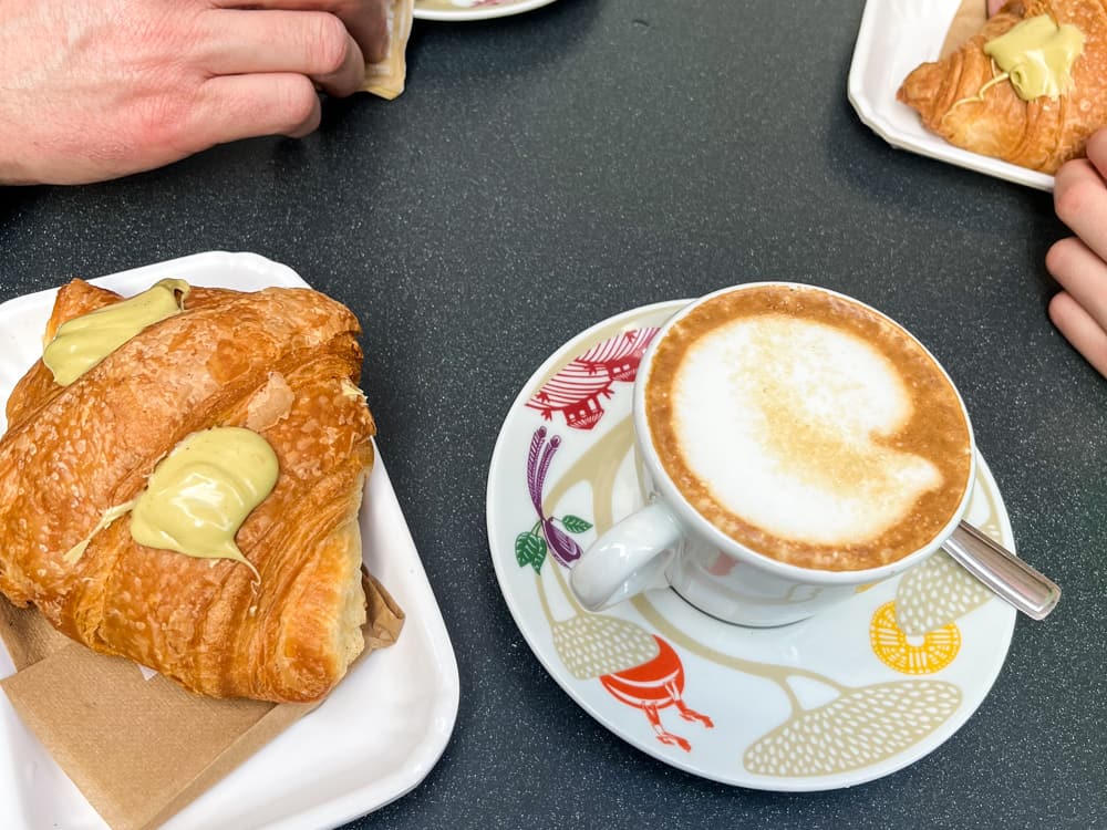 Genua mit Kindern Tipp Cafe Cornetti