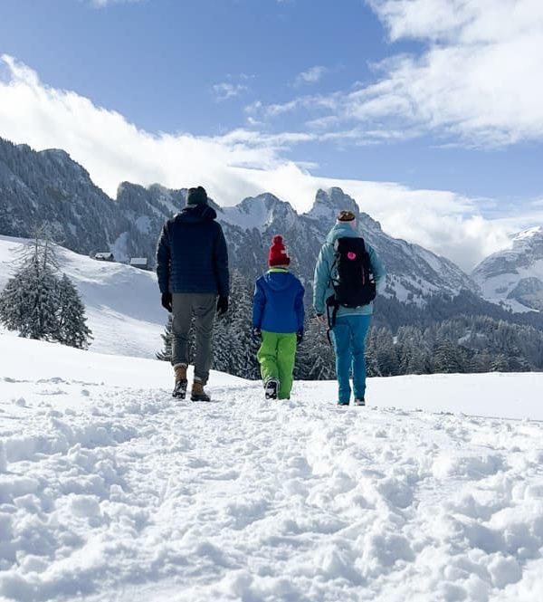 Winterwanderung Alpstein Appenzell Winterpauschale Häxewäldli