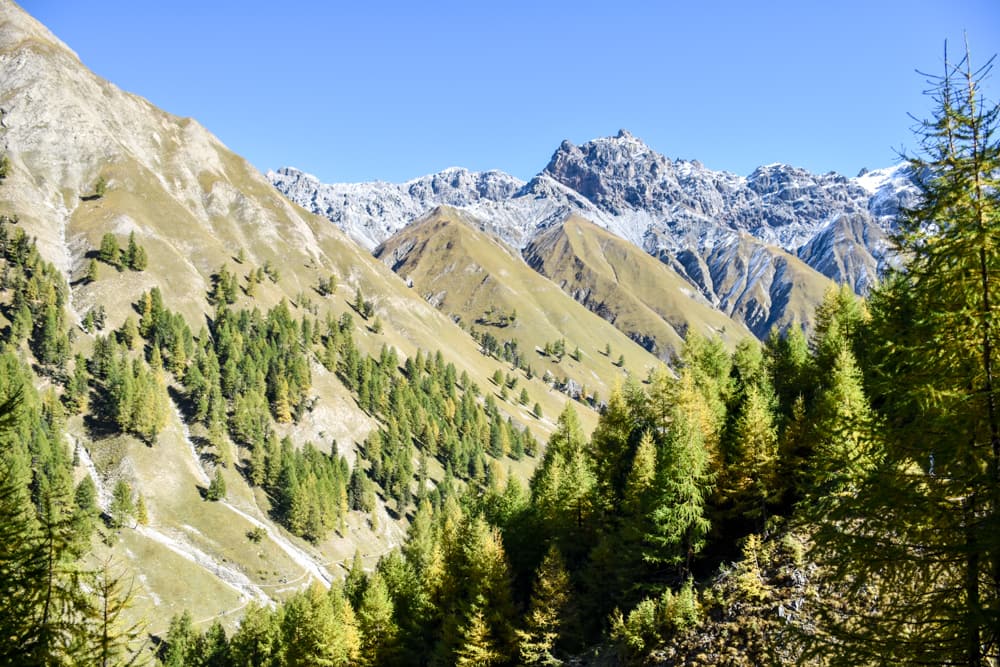 Familienfreundliche Herbstwanderung Val Trupchun Engadin