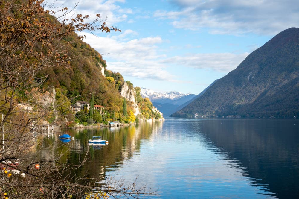 Familienfreundliche Wanderung Monte Bre Lugano Tessin