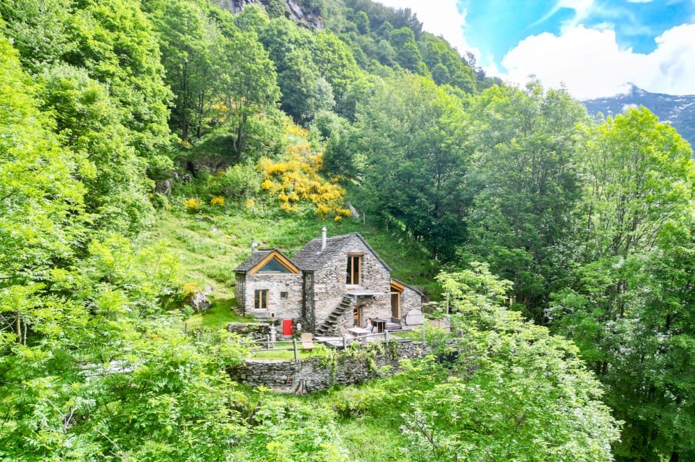 spezielle Unterkunft Tessin