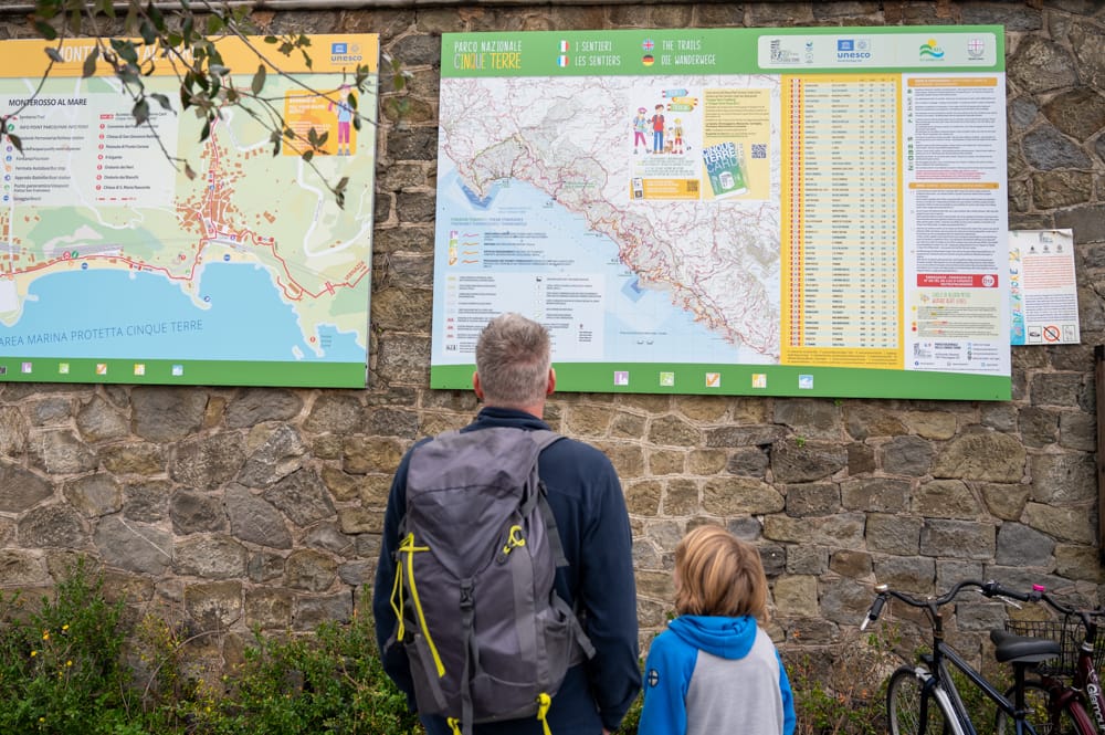 Wanderung Cinque Terre mit Kindern