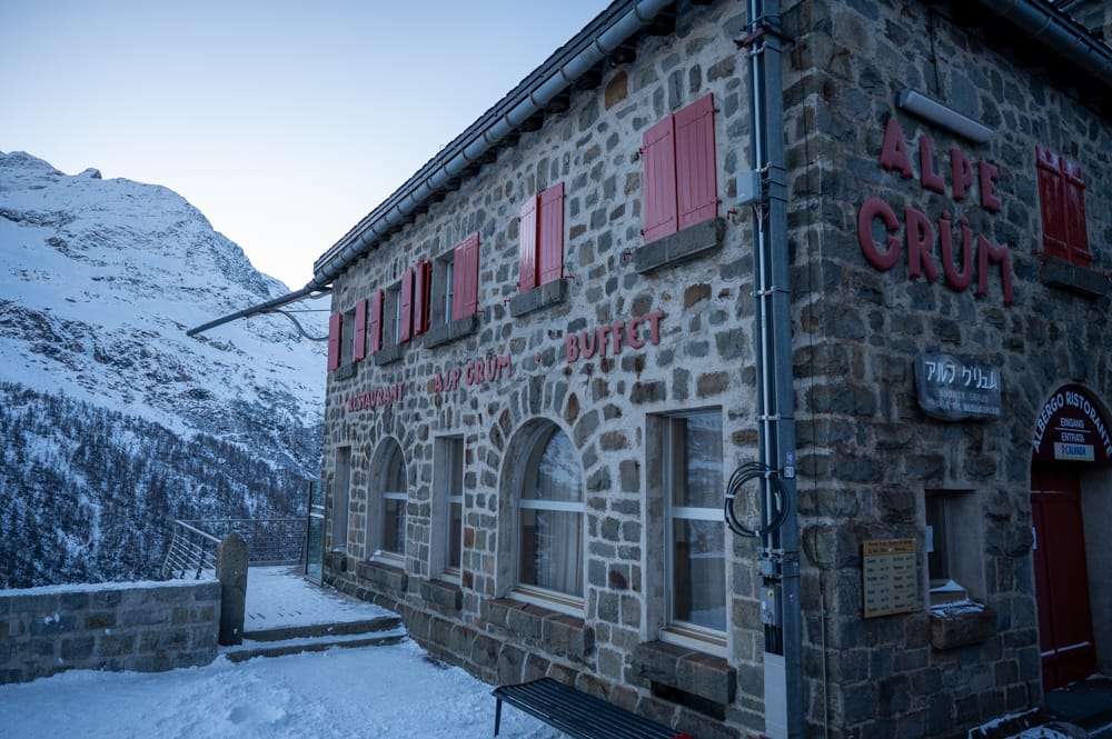 Zugfahrt Chur Tirano Rhätische Bahn mit Kindern