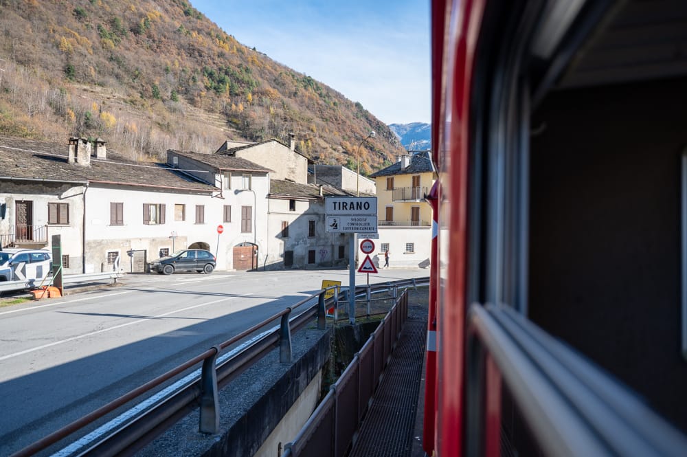 Zugfahrt Chur Tirano Rhätische Bahn mit Kindern