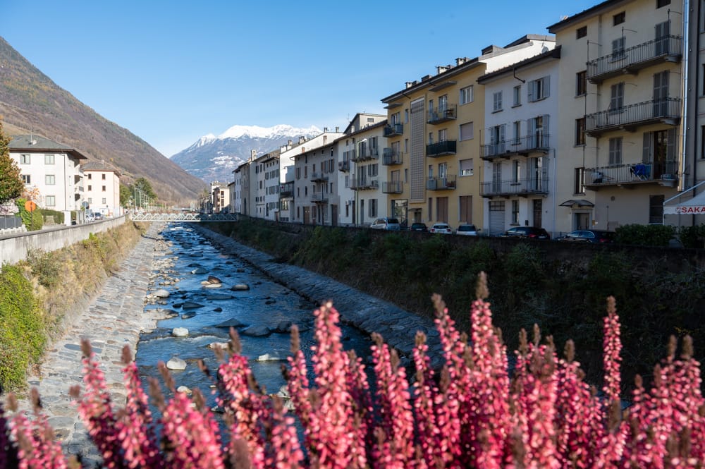 Zugreise Chur Tirano Rhätische Bahn mit Kindern
