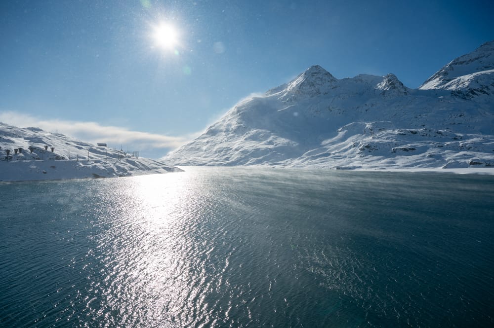 Zugreise Chur Tirano Rhätische Bahn mit Kindern
