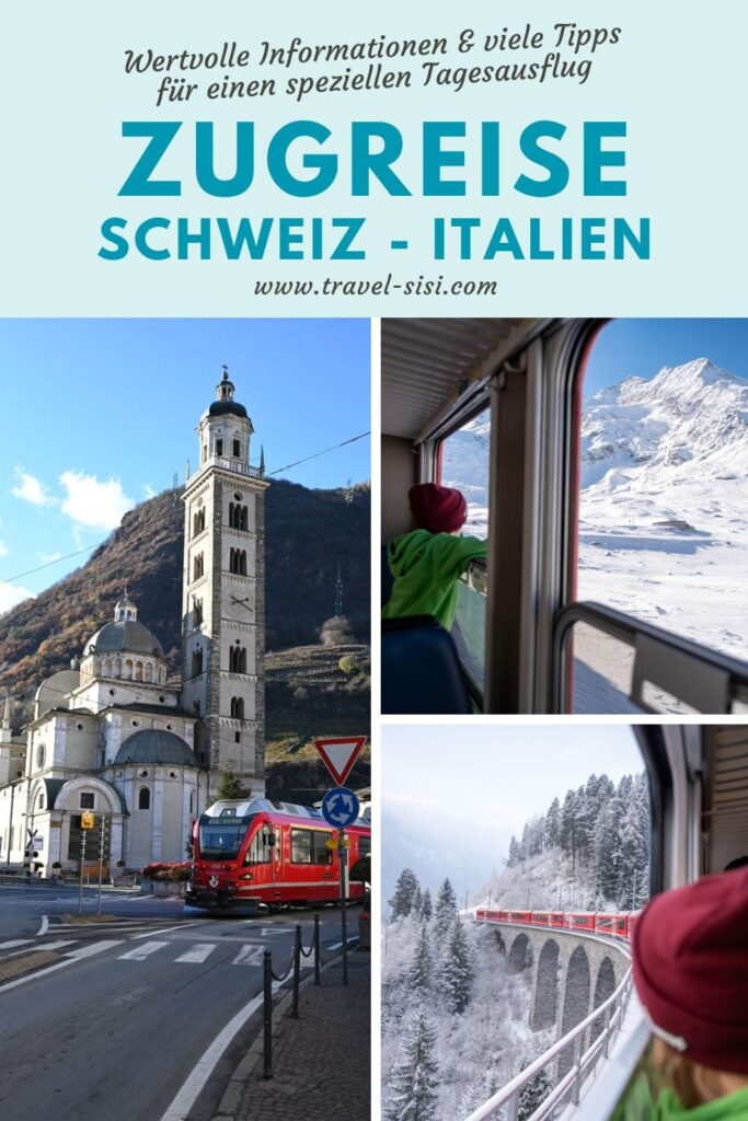 Zugfahrt Chur Tirano Rhätische Bahn mit Kindern